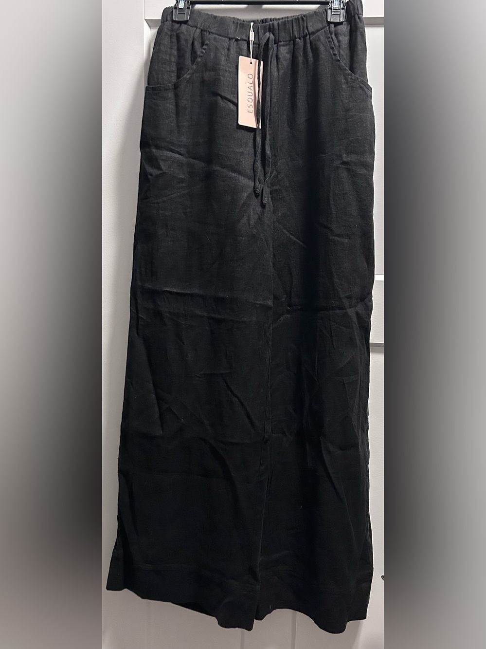 NWT Esqualo Linen Trouser Pants Size L